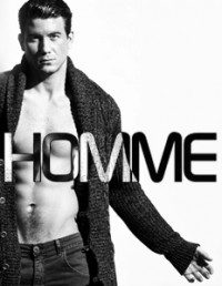 model Giordano for Homme magazine